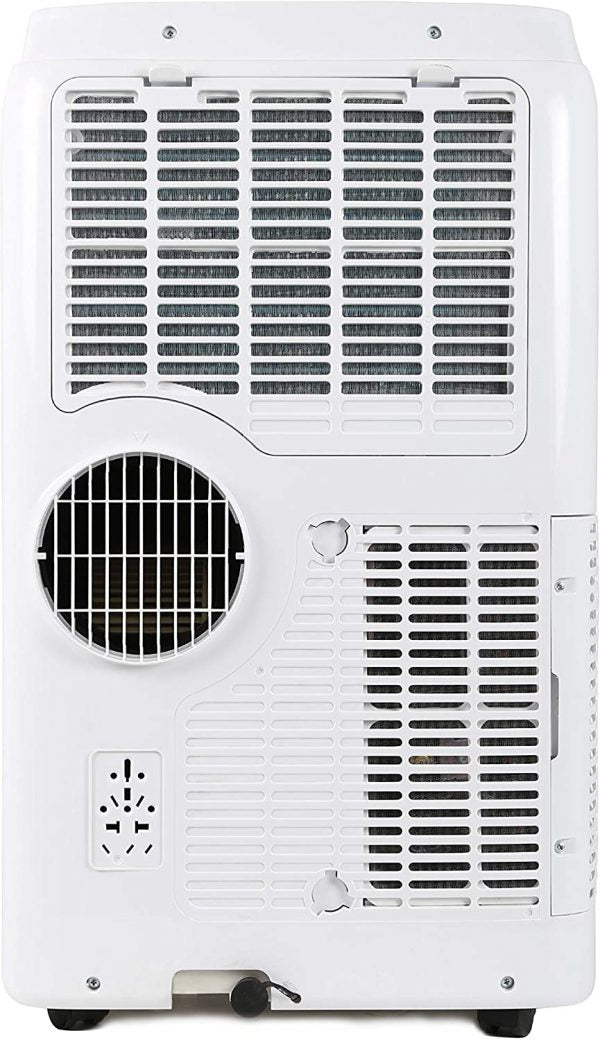 14,000 BTU Portable Air Conditioner with Heat and Remote Control, White