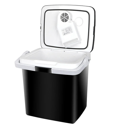 Newest Portable Iceless Thermoelectric Cooler Warmer Low Noise Car Electric Refrigerator Mini Fridge for Car Travel Trip Caming
